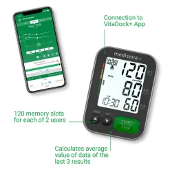 medisana BU 570 Connect Bovenarm bloeddrukmeter Outlet