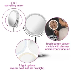 Medisana CM 844 Cosmeticaspiegel met LED verlichting Outlet