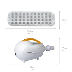 Medisana MBH Bubbelbadmat Hot