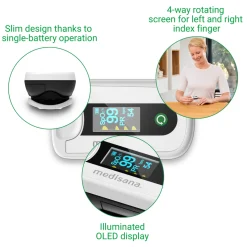 Medisana PM 180 saturatiemeter Hot