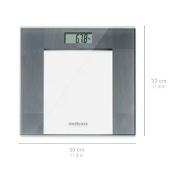Medisana PS 400 Glazen personenweegschaal Outlet