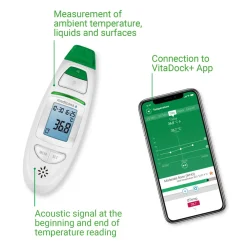 Medisana TM 750 Connect Multifunctionele infrarood thermometer New
