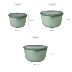 Mepal Cirqula Vershouddoos rond set Discount