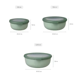 Mepal Cirqula Vershouddoos rond set Outlet