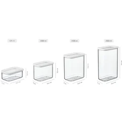 Mepal Modula Bewaardoos set Hot