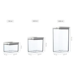 Mepal Omnia Bewaardoos set Hot