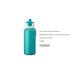 Mepal Pop-Up Campus 400 ML Drinkfles Little Farm Discount