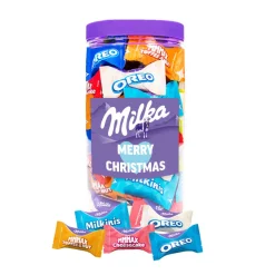 Milka Favourites chocolademix "Merry Christmas" Outlet