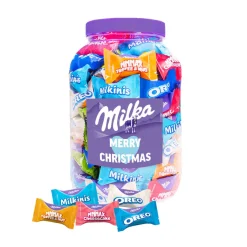 Milka Favourites chocolademix "Merry Christmas" kerstcadeau Outlet