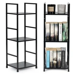 Modern Home Industriële Loft Stijl Boekenkast met 3 Planken