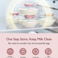 Momcozy M9 Dubbele Oplaadbare Handsfree Borstkolf met app bediening