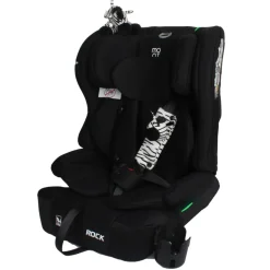 Moni Rock Midnight Black 76-150 cm i-Size Autostoel
