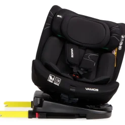 Moni Vamos Intence Black 40-150 cm 360° i-Size Autostoel Clearance