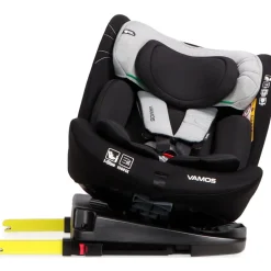 Moni Vamos Stone Gray 40-150 cm 360° i-Size Autostoel Discount