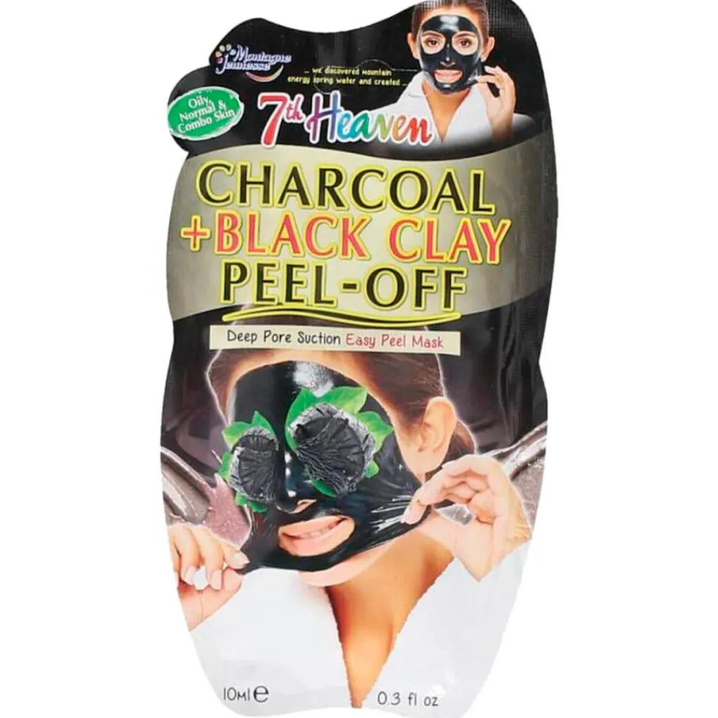 Montagne Jeunesse Charcoal & Black Clay Peel-Off Gezichtsmasker Outlet