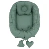 MorDesign Emerald Green Babynest met Kussen Sale