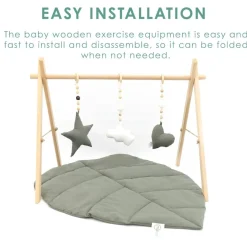 MorDesign Leaf Babygym en Speelkleed Hot