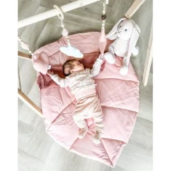 MorDesign Leaf Wood Babygym en Speelkleed Best