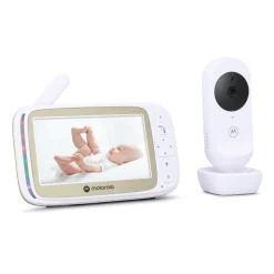 Motorola Nursery VM45 Connect Baby Monitor Met WiFi HD Nachtzicht Tweewegspraak Temperatuurcontrole Clearance