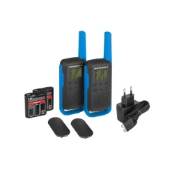 Motorola Solutions T62 PMR Talkabout Walkie Talkie PMR446 Band 16 Kanalen 121 Codes Bereik 8 km