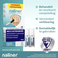 Nailner Multi-Action 2-in-1 Kalknagelkwastje Best