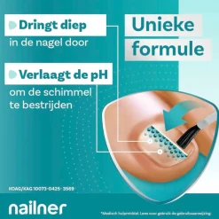 Nailner Multi-Action 2-in-1 Kalknagelkwastje Best