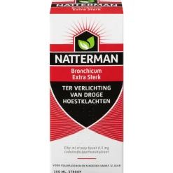 Natterman Bronchicum Extra Sterk Hoestsiroop