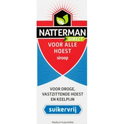 Natterman Direct Voor Alle Hoest Suikervrije Siroop Clearance