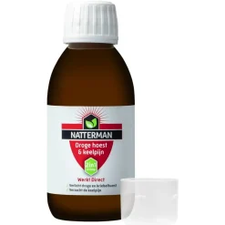 Natterman Droge Hoest & Keelpijn 2-in-1 Siroop New