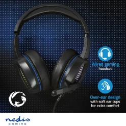 Nedis GHST410BK 7.1 over ear gaming headset Best
