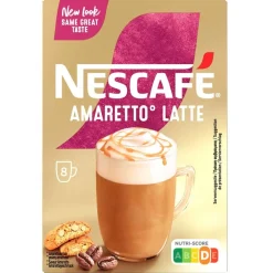Nescafe Nescafé Latte Amaretto Oploskoffie New