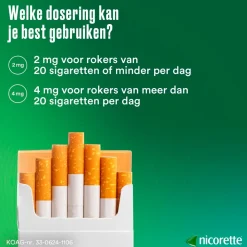 Nicorette Classic 2mg Suikervrije Kauwgom Outlet
