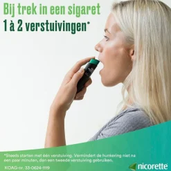 Nicorette Mint 1mg Suikervrije Mondspray Sale