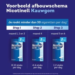 Nicotinell Cool Mint 4mg Kauwgom Outlet