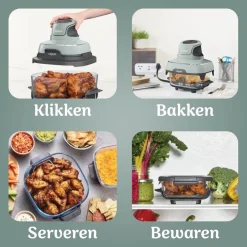 Ninja CRISPi 4-in-1 Glazen Airfryer FN101EUGY Clearance