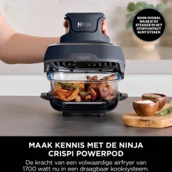 Ninja CRISPi 4-in-1 Glazen Airfryer FN101EUGY Hot