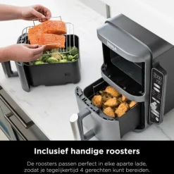Ninja Double Stack Dubbele Airfryer XXL SL400EU New