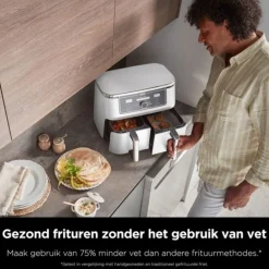 Ninja Dubbele Airfryer XXL AF400EUWH Discount