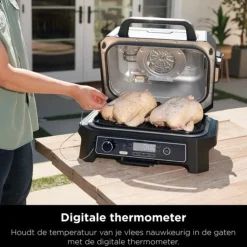 Ninja Woodfire Pro XL Elektrische Barbecue OG850EU New