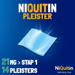Niquitin Clear Pleister Stap 1 - 21 mg - Nicotinepleister New