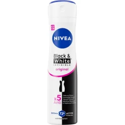 Nivea Black & White Invisible Original Antitranspirant Spray Discount