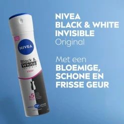 Nivea Black & White Invisible Original Antitranspirant Spray Discount