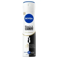 Nivea Black & White Invisible Silky Smooth Antitranspirant Spray Sale