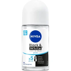 Nivea Black & White Invisible Pure Antitranspirant Roller Outlet