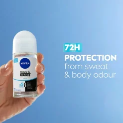 Nivea Black & White Invisible Pure Antitranspirant Roller Outlet