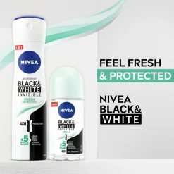 Nivea Black & White Invisible Fresh Antitranspirant Spray