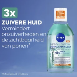 Nivea Skincare NIVEA Derma Skin Clear Micellair Water Hot
