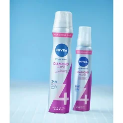 Nivea Diamond Gloss Care Hold 4 Styling Hairspray Online