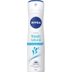 Nivea Fresh Natural Deodorant Spray New