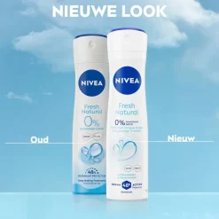 Nivea Fresh Natural Deodorant Spray New